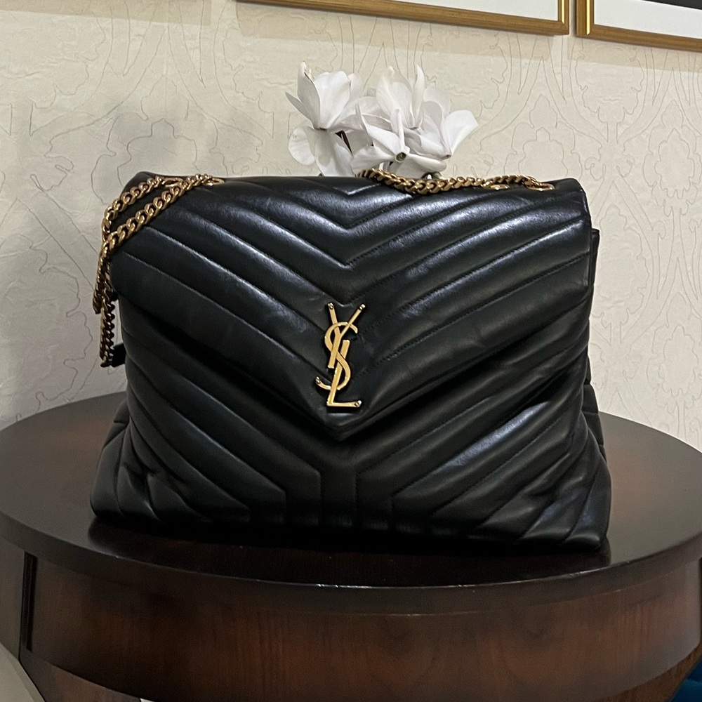 COPY - Yves Saint Laurent (YSL) Lou Lou large in black